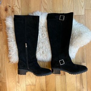 Sole Society Jarret Knee High Suede Boots
